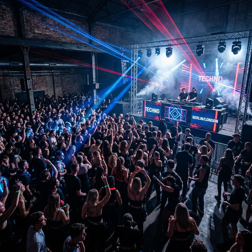 Techno Eclipse Night
